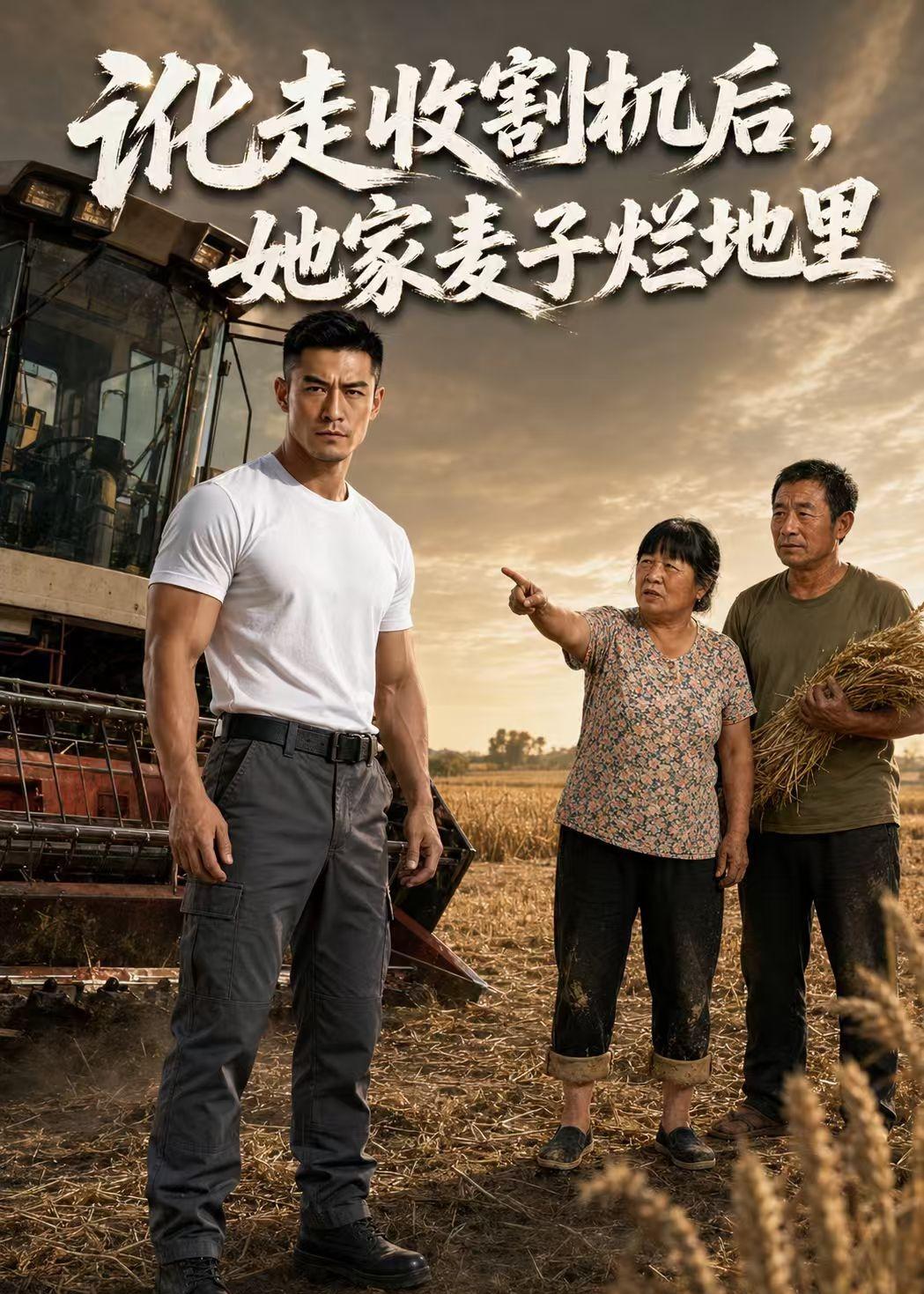 讹走收割机后，她家麦子烂地里封面图