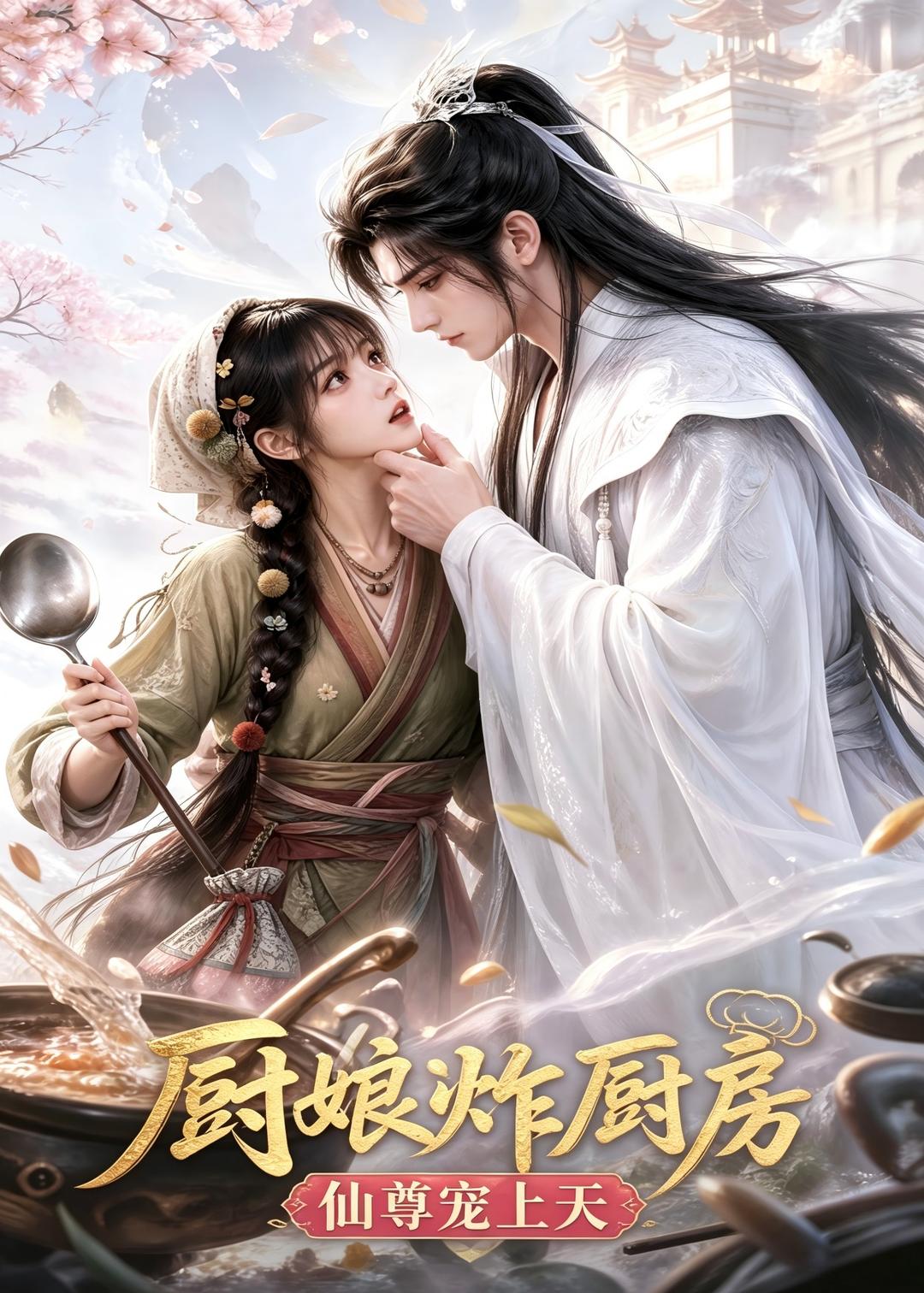 厨娘炸厨房，仙尊宠上天封面图