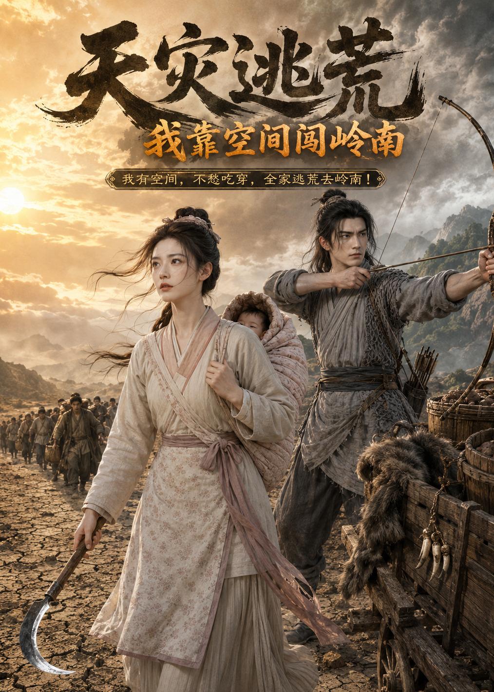天灾逃荒：我靠空间闯岭南封面图