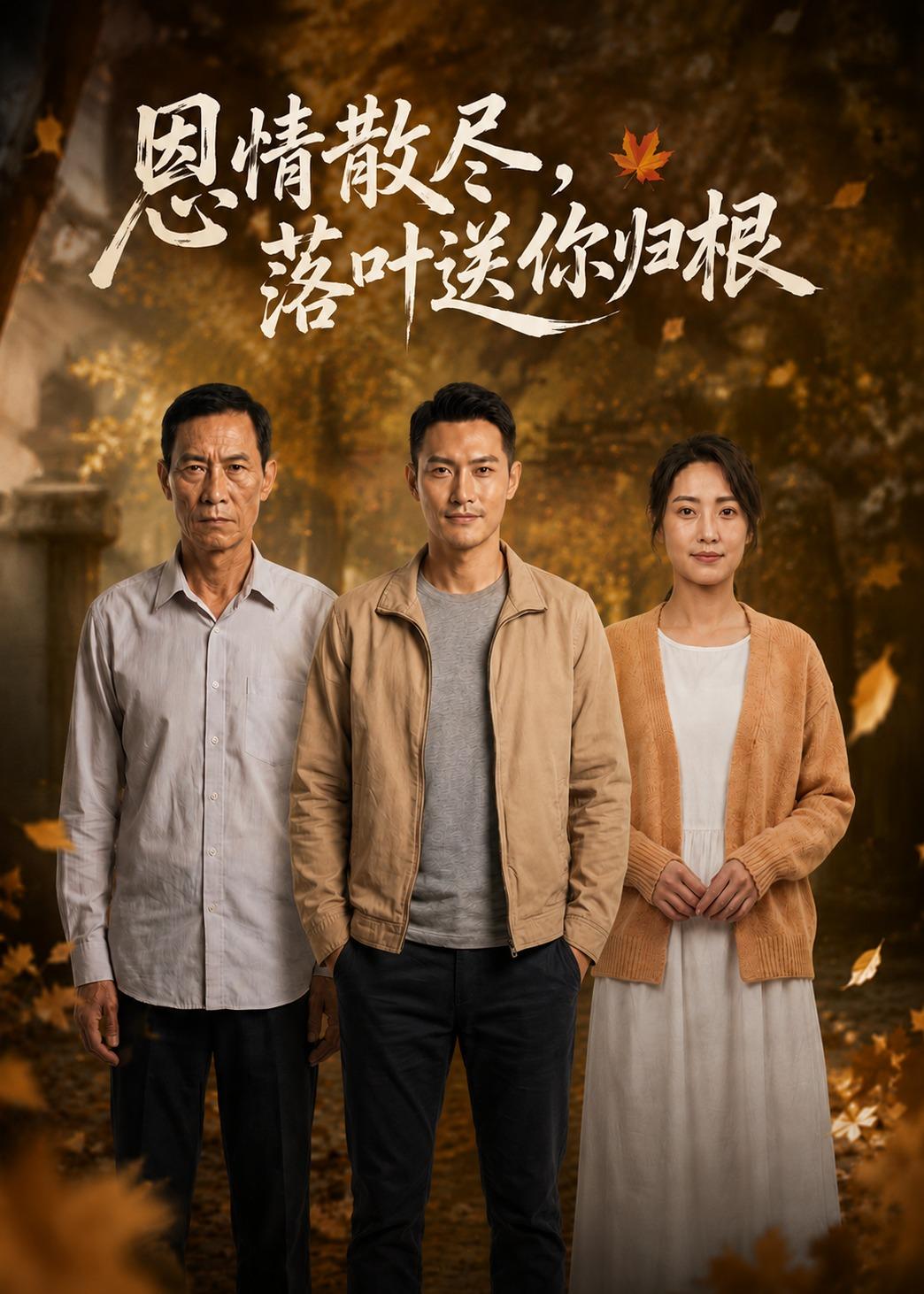 恩情散尽，落叶送你归根封面图