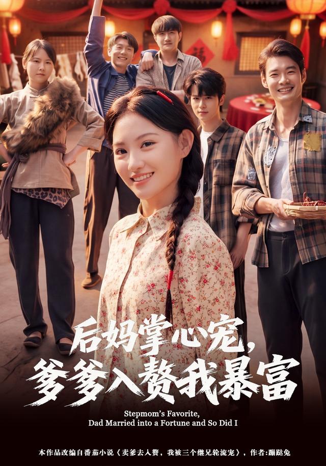 后妈掌心宠，爹爹入赘我暴富封面图